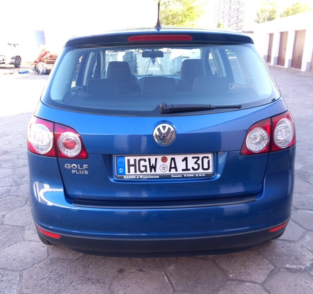 Volkswagen Golf Plus cena 16999 przebieg: 121000, rok produkcji 2007 z Świnoujście małe 277